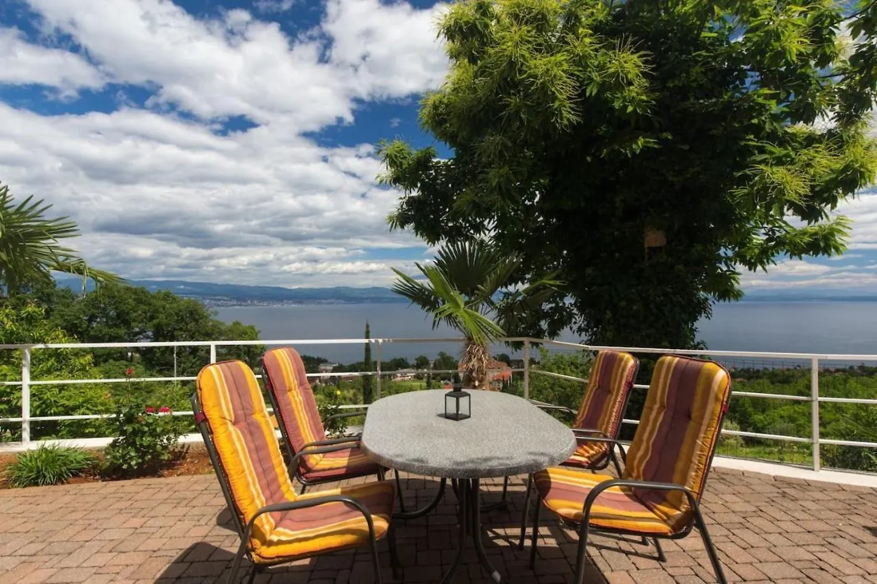Apartment Amazing View Kvarner Bay Lovran Croatia